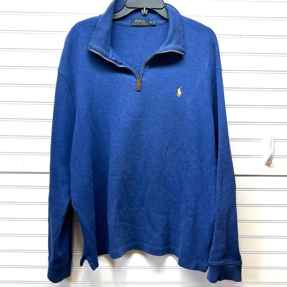 Polo Ralph Lauren Estate Rib Quarter Zip Pullover Sweater Size XL